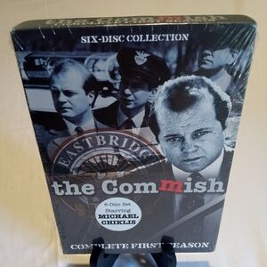 Black Film Noir DVD with Vintage Aesthetic